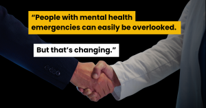 community paramedics in co-response teams pairing with behavioral health clinicians